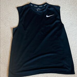 Nike Black Dri-FIT Sleeveless Shirt